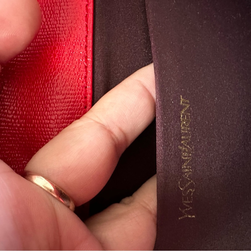 Ysl red clutch - Picture 8 of 9